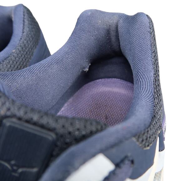 Mizuno Shoes Women 9 Athletic Trainer Wave Inspire 16 Running Sport Sneaker Blue - Picture 15 of 15